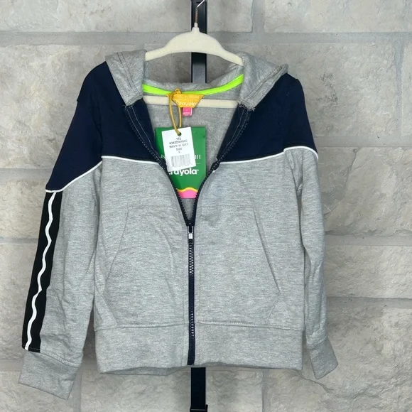 Isaac Mizrahi and Crayola NWT Boys Hoodie and Matching Short Set . Size 4 and 3 - Picture 2 of 7